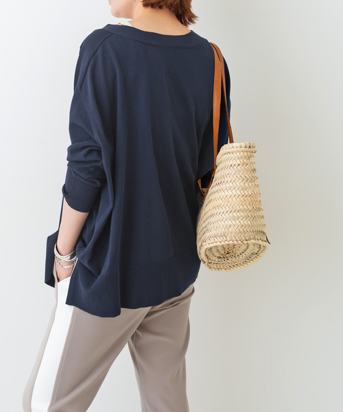 【新品未使用】ICECOTTON 2wayオーバーサイズカーディガン　ベージュ