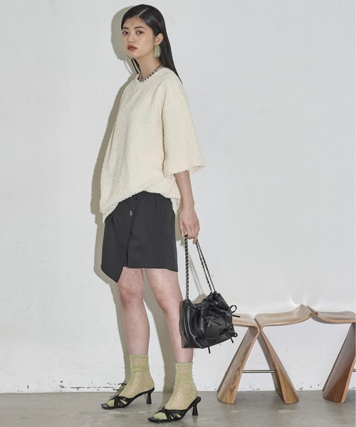 THE YOn（ザヨン）の「フラッフィーリップルハーフスリーブ