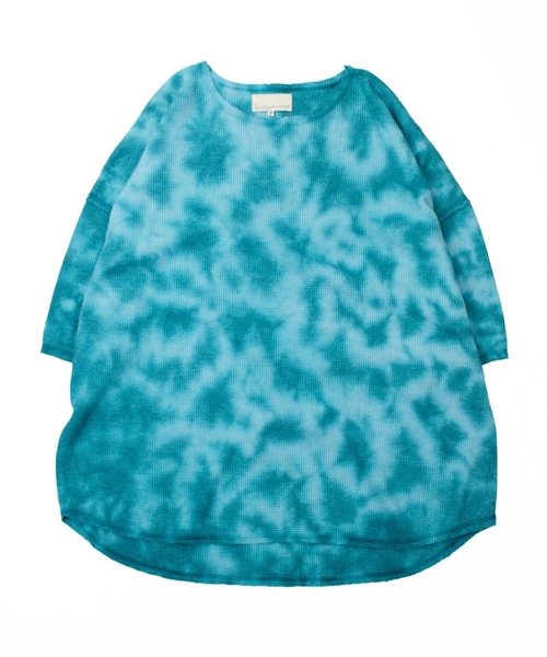 Universal Style Wear(ユニバーサルスタイルウェア)の「Universal Style Wear ムラ染 カットオフ ワッフル Tee(Tシャツ/カットソー・メンズ・ピンク/グリーン/オフホワイト/サックスブルー・X-LARGE/LARGE/MEDIUM)」の17枚目の写真