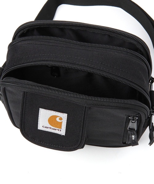 Carhartt WIP（カーハートダブリューアイピー）の「【Carhartt WIP(カーハートダブリューアイピー)】ESSENTIALS BAG SMALL（ショルダーバッグ・メンズ・ブラック/ベージュ・FREE）」の9枚目の写真
