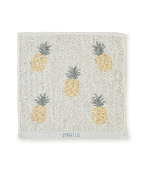 gelato pique（ジェラートピケ）の「フルーツ柄ジャガードハンドタオル