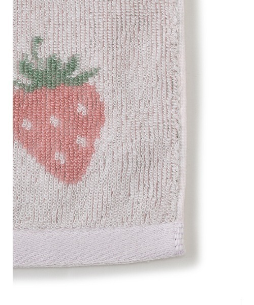 gelato pique（ジェラートピケ）の「フルーツ柄ジャガードハンドタオル