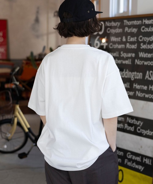 PBLIM(ページボーイリム)の「PBLIM / ゴールドCRT(Tシャツ/カットソー・レディース・オフホワイト/ネイビー/グリーン・MEDIUM/LARGE)」の7枚目の写真
