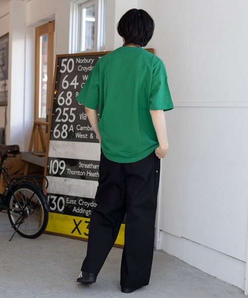 PBLIM(ページボーイリム)の「PBLIM / ゴールドCRT(Tシャツ/カットソー・レディース・オフホワイト/ネイビー/グリーン・MEDIUM/LARGE)」の16枚目の写真