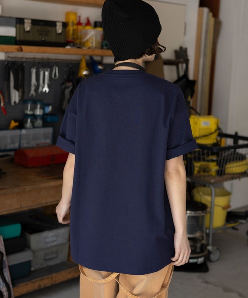 PBLIM(ページボーイリム)の「PBLIM / ゴールドCRT(Tシャツ/カットソー・レディース・オフホワイト/ネイビー/グリーン・MEDIUM/LARGE)」の20枚目の写真