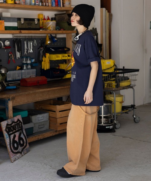 PBLIM(ページボーイリム)の「PBLIM / ゴールドCRT(Tシャツ/カットソー・レディース・オフホワイト/ネイビー/グリーン・MEDIUM/LARGE)」の22枚目の写真