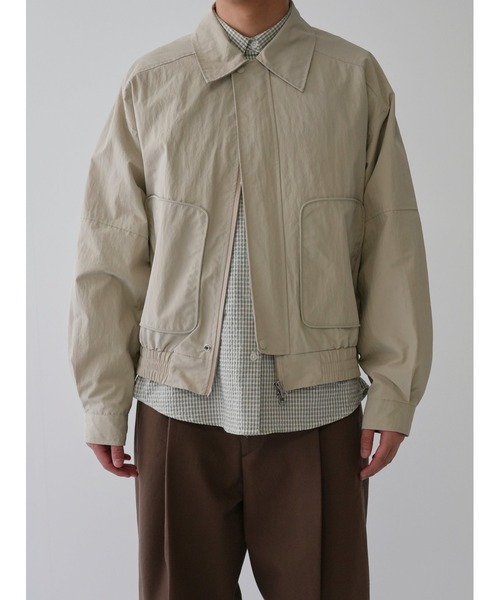 Bargiee（バージー）の「POCKET STITCH JACKET（テーラードジャケット・メンズ・グレイッシュベージュ/カーキ/ブラック・MEDIUM/LARGE）」の22枚目の写真