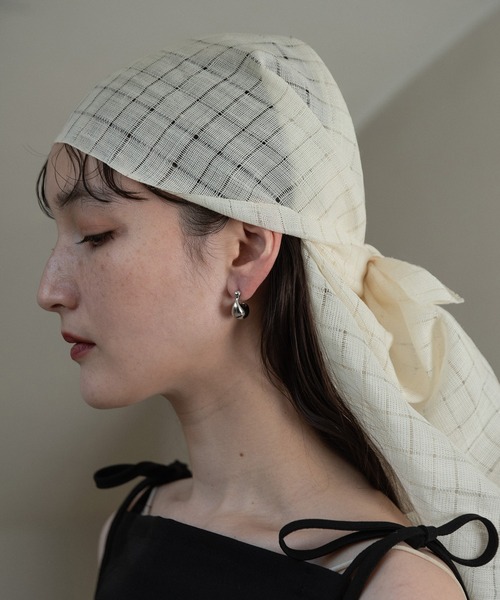 lawgy（ラウジー）の「drop roundish pierce / ドロップラウンディッシュピアス（ピアス（両耳用）・レディース・ゴールド/シルバー・FREE）」の9枚目の写真