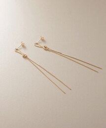 COCOSHNIK♡両耳ピアス COCOSHNIK｜ココシュニックのピアス（両耳用）（フリンジ）通販