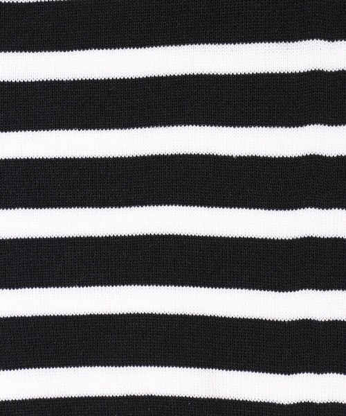 PHILLY（フィリー）の「【PHILLY】ボーダーニットポロ（ニット/セーター・レディース・ネイビー/ベージュ/ブラック・FREE）」の8枚目の写真