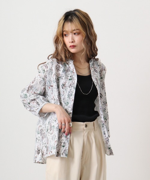 Quelle Chance（ケルシャンス）の「Quelle chance 綿麻プリント