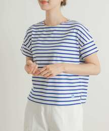 『一部別注カラー』ORCIVAL　BOATNECK SHORT-SLEEVE PULLOVER