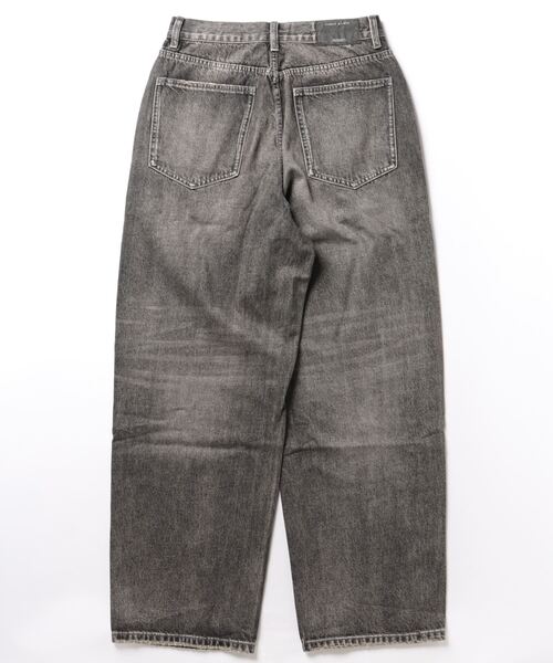 aimoha(アイモハ)の「【aimoha neo】URBAN CHARCOAL WIDE-LEG JEANS(デニムパンツ・メンズ・ブラック・MEDIUM/LARGE/X-LARGE)」の2枚目の写真
