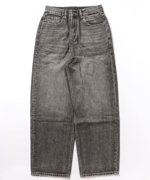 aimoha(アイモハ)の「【aimoha neo】URBAN CHARCOAL WIDE-LEG JEANS(デニムパンツ・メンズ・ブラック・MEDIUM/LARGE/X-LARGE)」の14枚目の写真