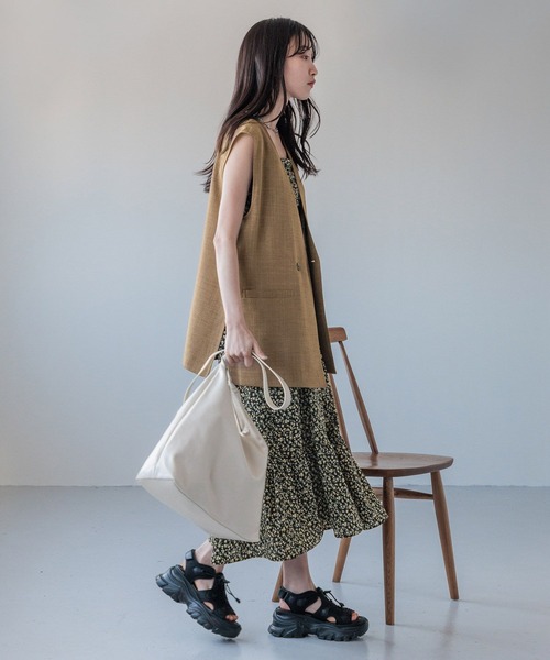 LOWRYS FARM(ローリーズファーム)の「ヤワラカルイ2WAYショルダーBAG 115210(ショルダーバッグ・レディース・アイボリー/ブラック/シルバー/ブラウン/ブラウン系その他/ベージュ・FREE)」の15枚目の写真