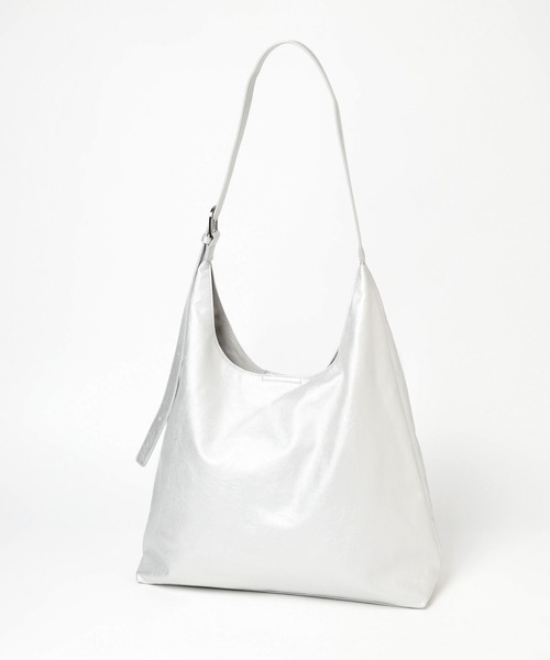 LOWRYS FARM(ローリーズファーム)の「ヤワラカルイ2WAYショルダーBAG 115210(ショルダーバッグ・レディース・アイボリー/ブラック/シルバー/ブラウン/ブラウン系その他/ベージュ・FREE)」の12枚目の写真