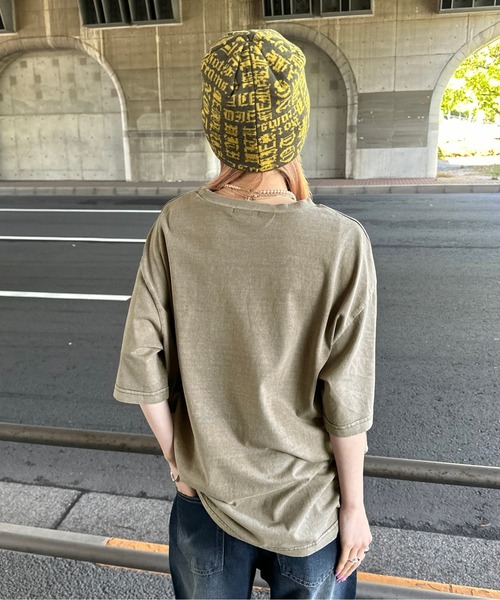 sedacle(セダクル)の「ピグメント加工ロゴプリントTシャツ(Tシャツ/カットソー・メンズ・ブラウン/ベージュ/ブラック・SMALL/MEDIUM/LARGE)」の21枚目の写真