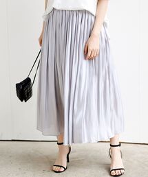 シャイニーギャザースカート