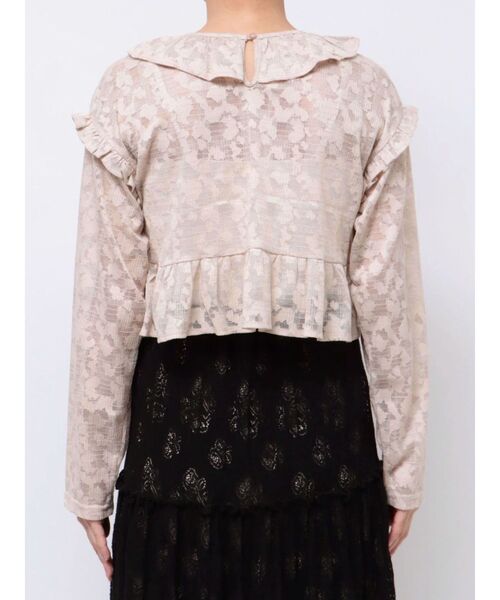 メリージェニー　フリルレースシャツ F メリージェニー フリルレースシャツ F rabbitレースフード