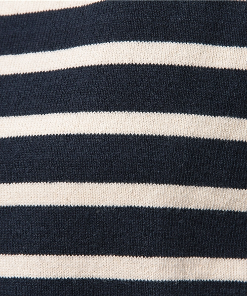 SHARE PARK(シェアパーク)の「Basicボーダー カットソー(Tシャツ/カットソー・レディース・アイボリー系1/ブラウン系1/ネイビー系1・0/1)」の10枚目の写真