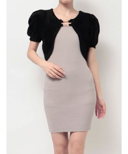 RESEXXY（リゼクシー）の「シャギーアンサンブルニットワンピース（ワンピース・レディース・チャコールグレー/アイボリー/ブラック/その他1・FREE）」の22枚目の写真