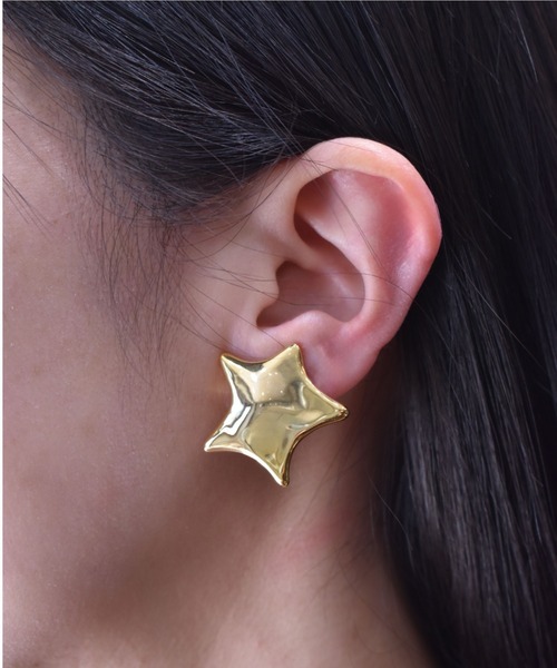 IRIS47(イリスフォーセブン)の「【IRIS 47】wonder earring/ワンダー イヤリング(イヤリング・レディース・シルバー/ゴールド・FREE)」の2枚目の写真
