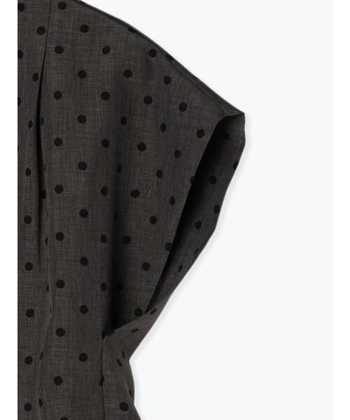 Te chichi（テチチ）の「ドットタックディテールブラウス（セットアップ可）（シャツ/ブラウス・レディース・ベージュ/チャコールグレー・F）」の18枚目の写真