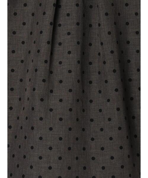 Te chichi（テチチ）の「ドットタックディテールブラウス（セットアップ可）（シャツ/ブラウス・レディース・ベージュ/チャコールグレー・F）」の21枚目の写真