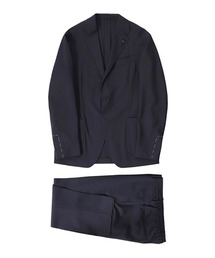 LARDINI ウールサキソニー　ブラック　スラックス　44 ラルディーニ LARDINI ウールサキソニー ブラック スラックス 44 ラルディーニ