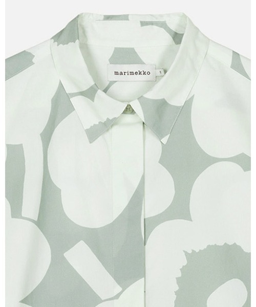 MARIMEKKO[マリメッコ] Unikko Cotton Shirt One Piece marimekko（マリメッコ）の「Unikko / Kiertorata cotton shirt