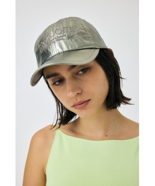 MOUSSY（マウジー）の「EMBROIDERY キャップ（キャップ・レディース・ブラック/カーキ・FREE）」の10枚目の写真