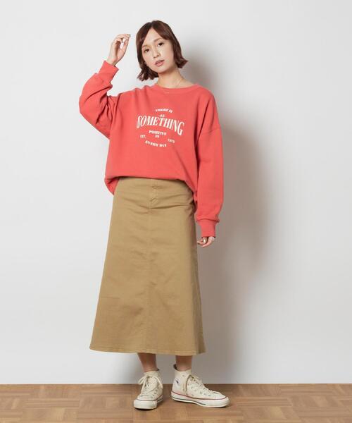 SOMETHING(サムシング)の「SOMETHING(サムシング)【レディース】フレアスカート(スカート・レディース・ベージュ・L/M/S)」の20枚目の写真