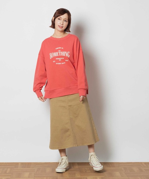 SOMETHING(サムシング)の「【SOMETHING】フレアスカート(スカート・レディース・ベージュ・L/M/S)」の13枚目の写真