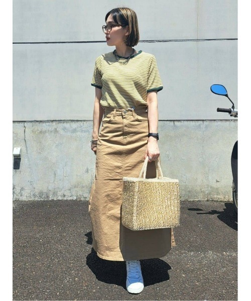 SOMETHING(サムシング)の「【SOMETHING】フレアスカート(スカート・レディース・ベージュ・L/M/S)」の16枚目の写真