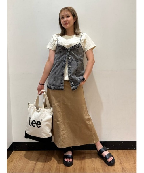 SOMETHING(サムシング)の「【SOMETHING】フレアスカート(スカート・レディース・ベージュ・L/M/S)」の15枚目の写真