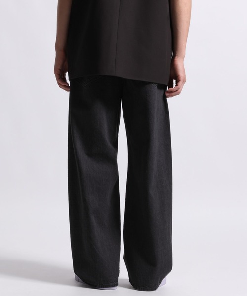 STERNBERG(スタンバーグ)の「ツイストデニムワイドパンツ(デニムパンツ・メンズ・グレー/ブラック・LARGE/X-SMALL/MEDIUM/SMALL)」の20枚目の写真