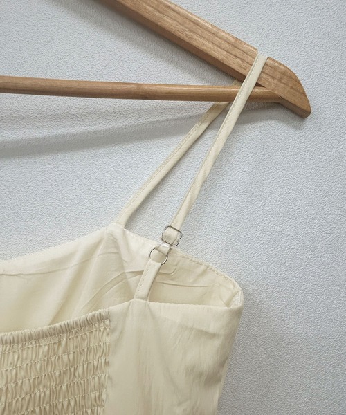 Futier land(フューティアランド)の「バルーンキャミビスチェ(キャミソール・レディース・イエロー/ホワイト/ブラック・FREE)」の13枚目の写真