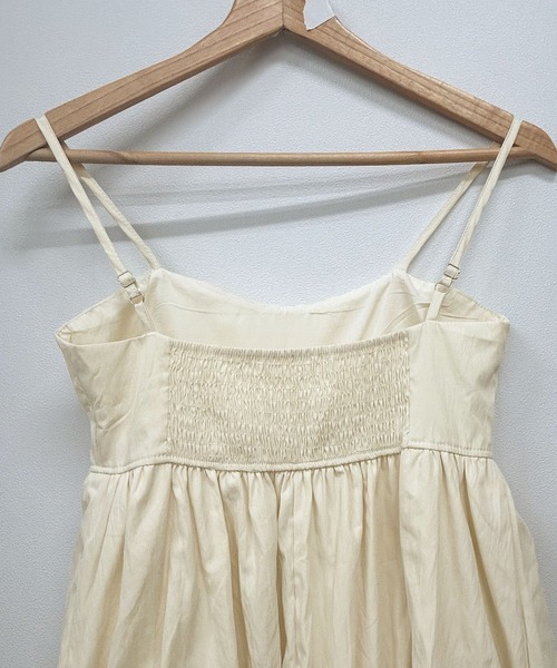 Futier land(フューティアランド)の「バルーンキャミビスチェ(キャミソール・レディース・イエロー/ホワイト/ブラック・FREE)」の12枚目の写真