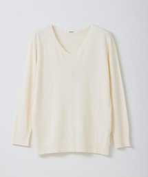 IINNO（イーノ）の「MARDI MERCREDI ACTIF MARDI FLOWER KNIT PULLOVER