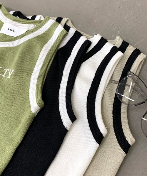 CLANE グリーン ノースリーブニット 松本恵奈のMUST BUY- CLANEのお気に入りアイテムをご紹介。7月13