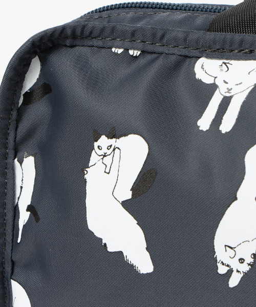 cache cache(カシュ カシュ)の「カシュカシュ cachecache / naabコラボキャットポーチ(ポーチ・レディース・ブラック/ベージュ/イエロー/グリーン・FREE)」の14枚目の写真