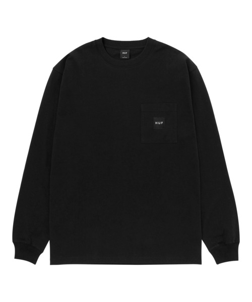 【HUF】BOX LOGO POCKET LS TEE / 長袖Tシャツ ロンT HUF｜BOX LOGO POCKET LS TEE / HUF ハフ ロンT | Rakuten