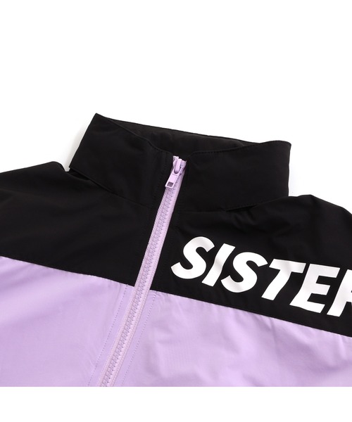 SISTER JENNI(SISTER JENNI)の「フード収納ロゴウィンドブレーカー(ナイロンジャケット・キッズ・ブラック/ラベンダー・150cm/160cm/130cm/140cm)」の13枚目の写真