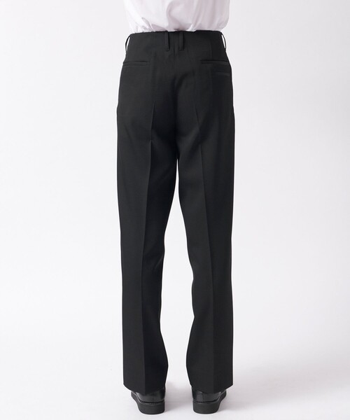 th products(ティーエイチプロダクト)の「【th products/ティーエイチプロダクツ】QUINN/Wide Tailored Pants(スラックス・メンズ・ブラック・2/1)」の4枚目の写真