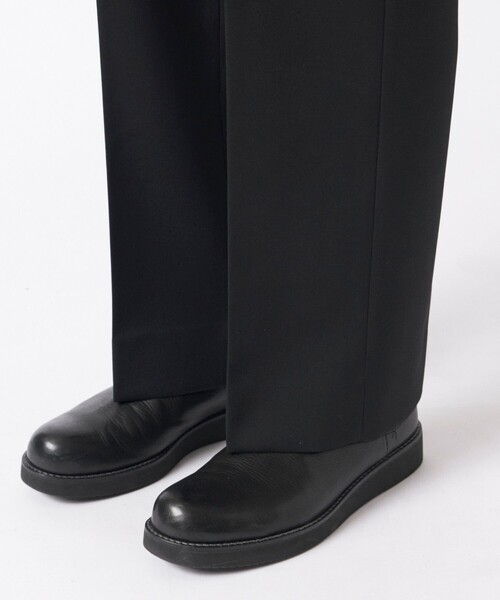 th products(ティーエイチプロダクト)の「【th products/ティーエイチプロダクツ】QUINN/Wide Tailored Pants(スラックス・メンズ・ブラック・2/1)」の10枚目の写真