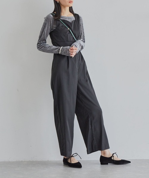 新色追加】【VISDRESS】チュールフリルセットオールインワン【低身長