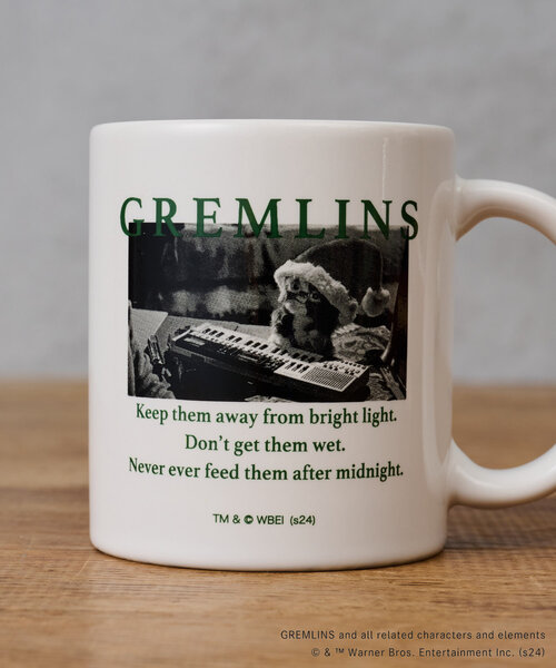 BIRTHDAY BAR（バースデイバー）の「【GREMLINS グレムリン】ギズモ　マグカップ（グラス/マグカップ/タンブラー・レディース・ホワイト/グリーン・0）」の16枚目の写真