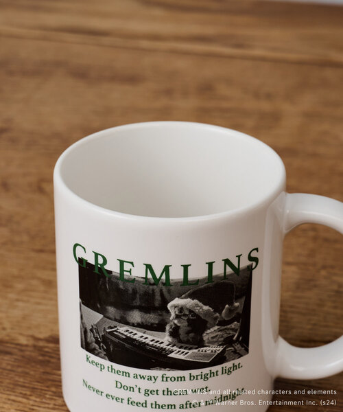 BIRTHDAY BAR（バースデイバー）の「【GREMLINS グレムリン】ギズモ　マグカップ（グラス/マグカップ/タンブラー・レディース・ホワイト/グリーン・0）」の3枚目の写真