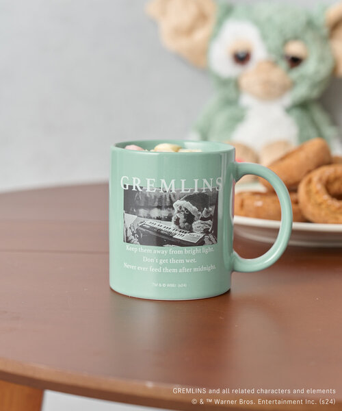 BIRTHDAY BAR（バースデイバー）の「【GREMLINS グレムリン】ギズモ　マグカップ（グラス/マグカップ/タンブラー・レディース・ホワイト/グリーン・0）」の6枚目の写真