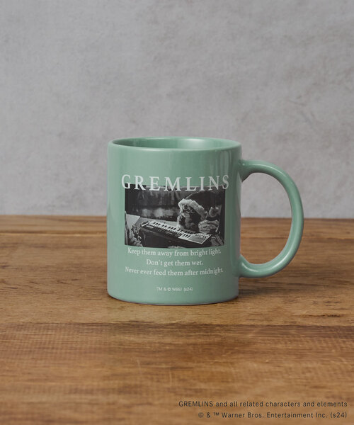 BIRTHDAY BAR（バースデイバー）の「【GREMLINS グレムリン】ギズモ　マグカップ（グラス/マグカップ/タンブラー・レディース・ホワイト/グリーン・0）」の7枚目の写真